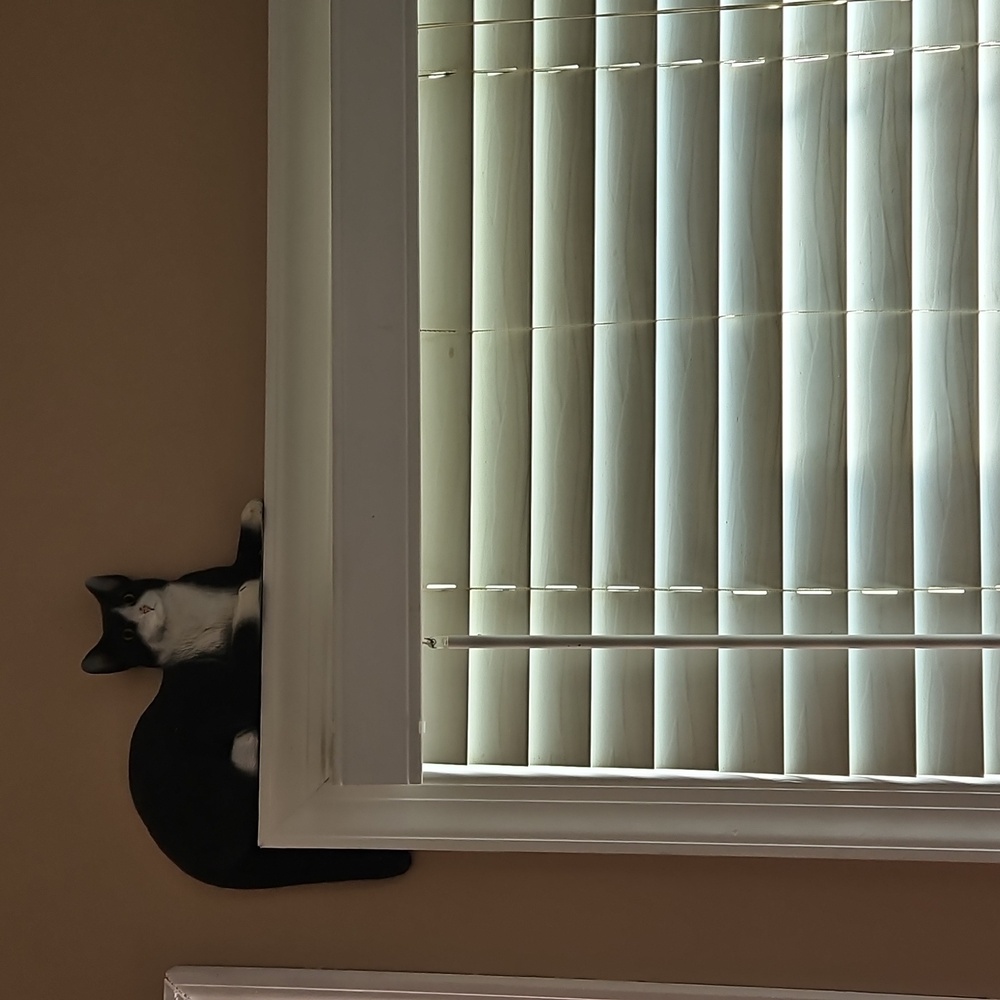Vintage 90's Door Topper Or Shelf Sitter  Tuxedo Cats By CBC & Young Concepts - Picture 6 of 16